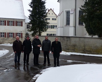 Gemeindebesuch in Schmiechen mit dem Amt f�r l�ndliche Entwicklung 