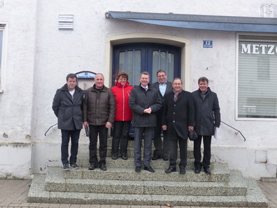 Gemeindebesuch in Schiltberg mit dem Amt f�r l�ndliche Entwicklung