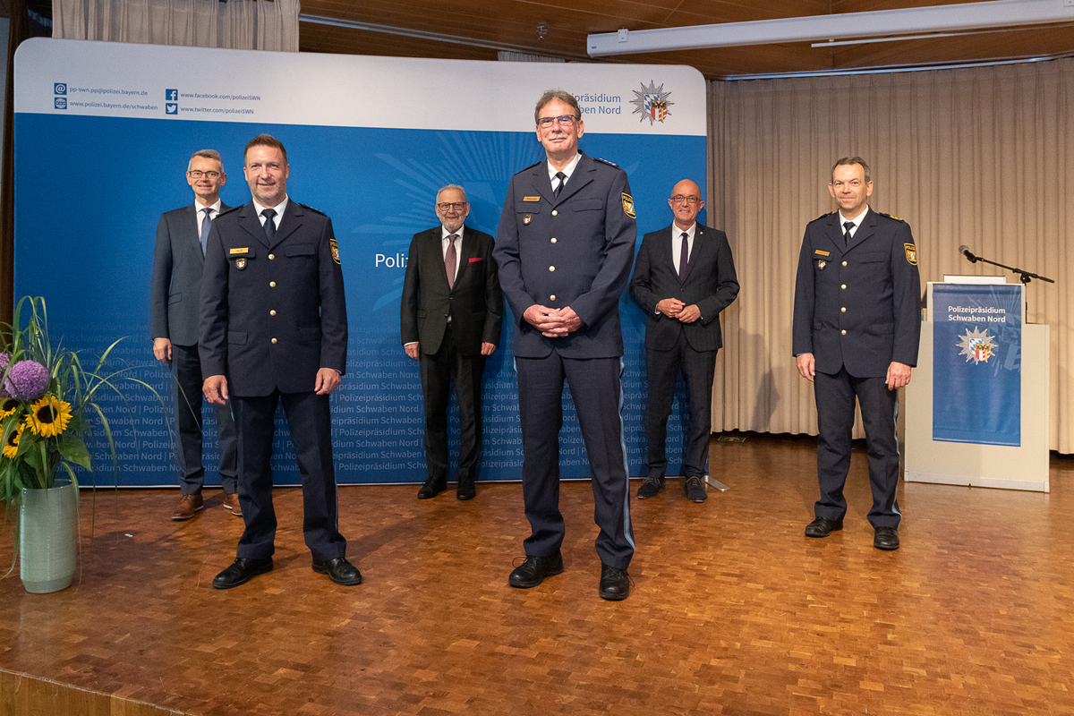 von links nach rechts: Peter Tomaschko, Michael Jakob, Klaus Habermann, Erich Weberstetter, Dr. Klaus Metzger, Michael Schwald